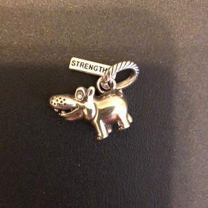 Brighton Hippo strength charm